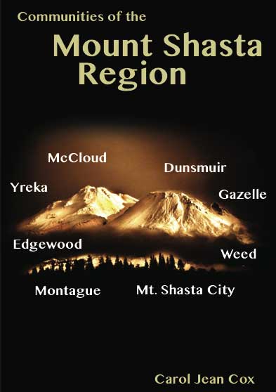 Mount Shasta book cover, front side